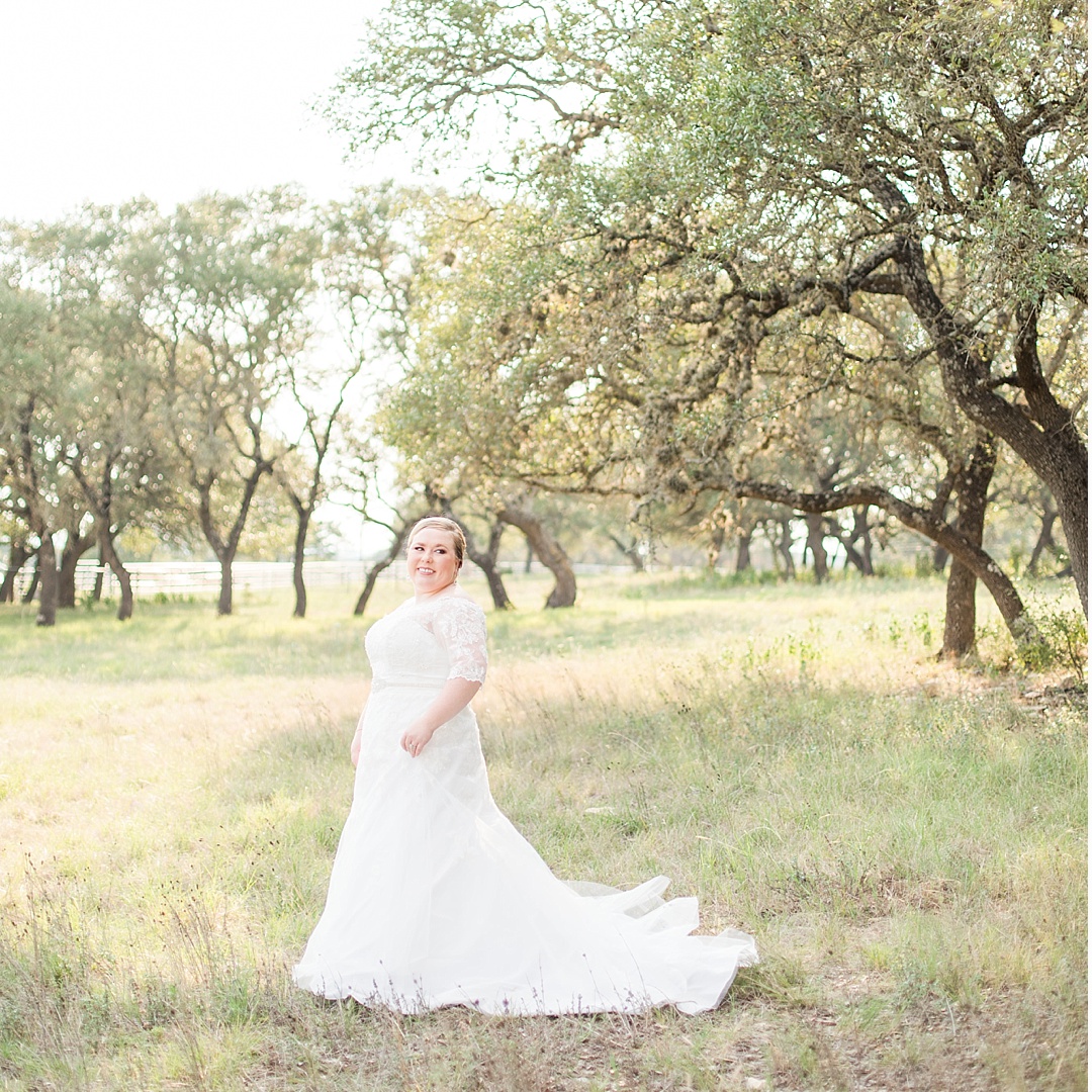 Bridal Session Photos at CW Hill Country Ranch in Boerne, Texas 0012