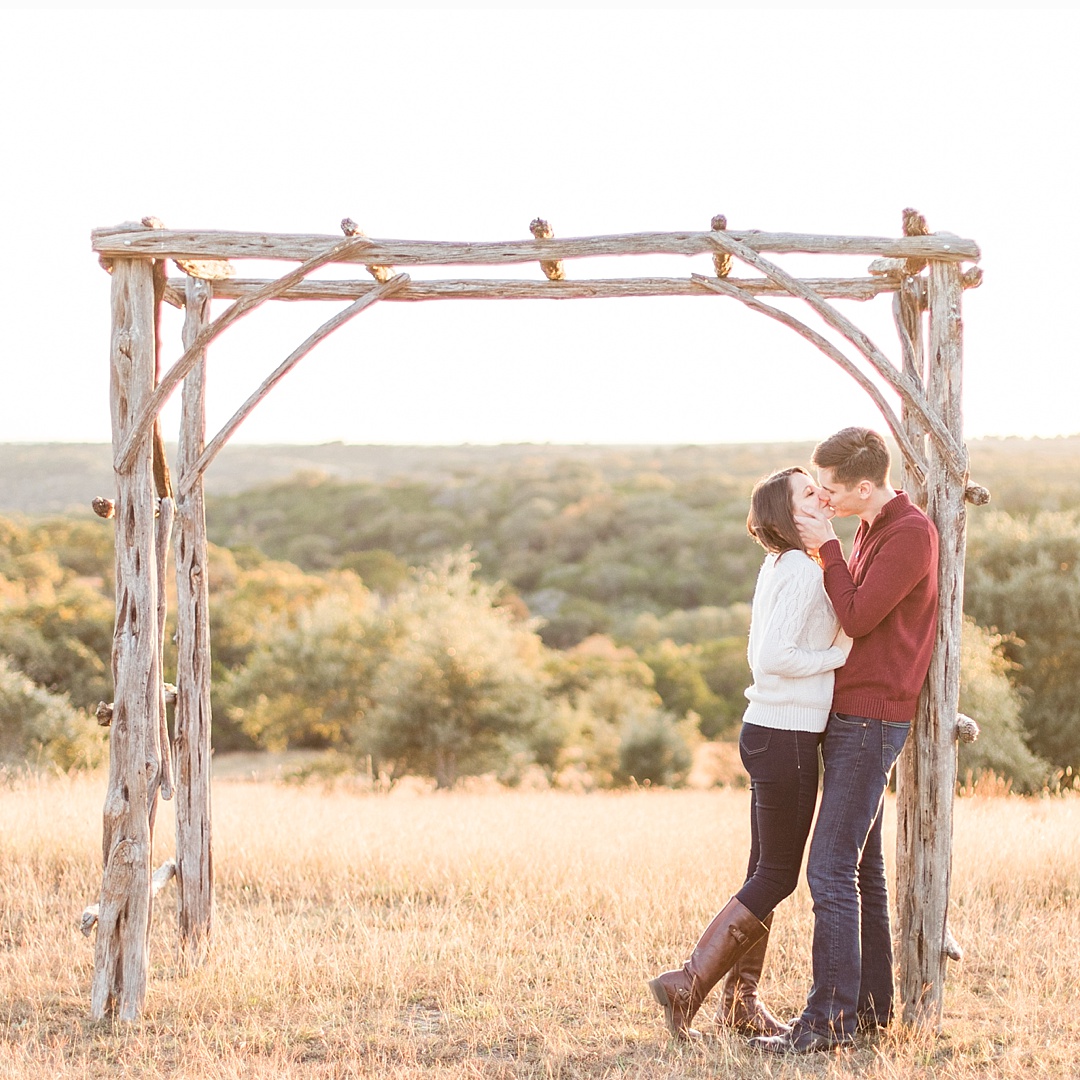 Texas Hill Country Engagement Photos in Hunt Texas by Allison Jeffers 0030