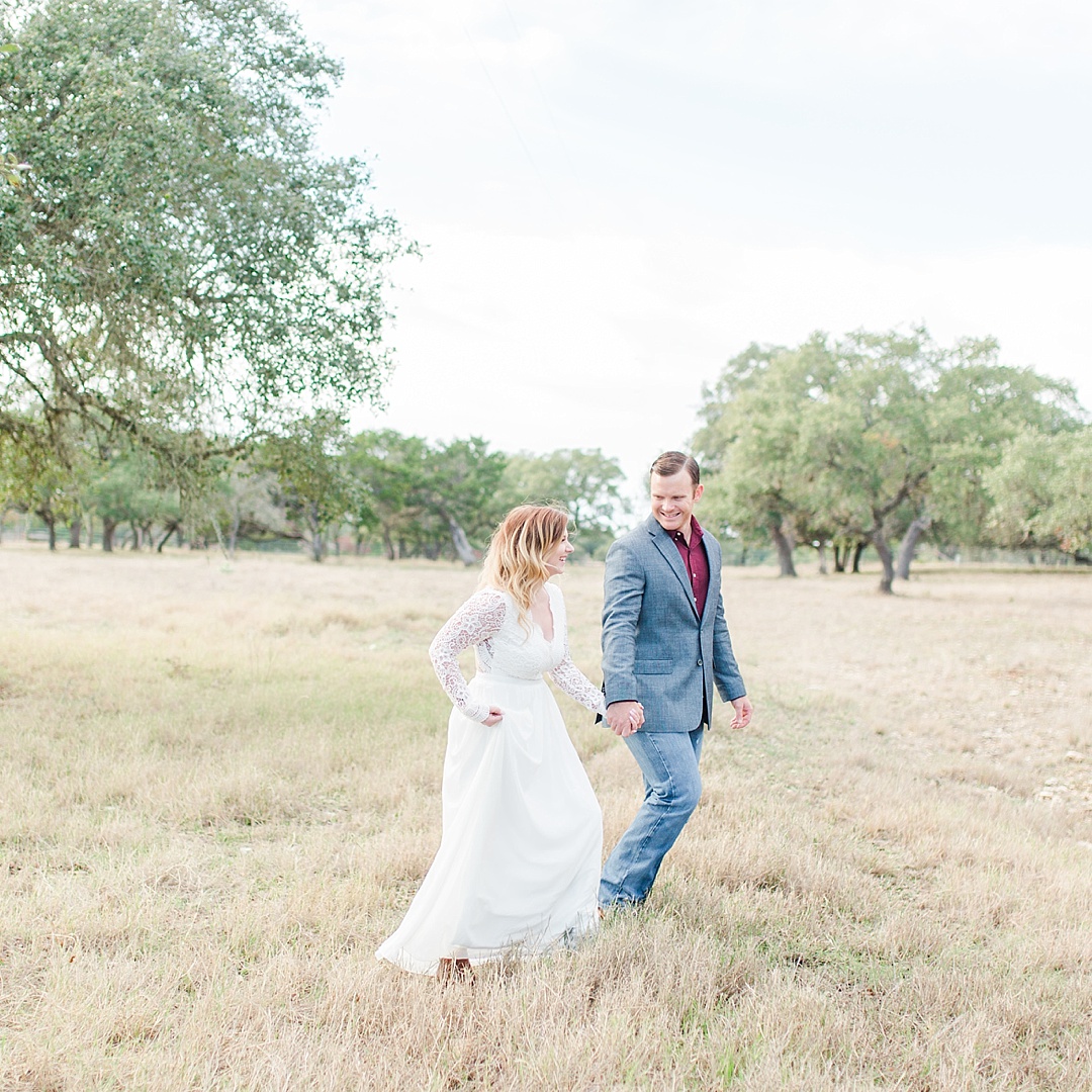 CW Hill Country Ranch Engagement Photos by Boerne Texas wedding photographer Allison Jeffers 0040