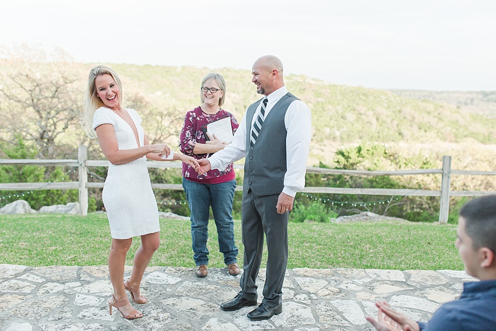 A classy intimate elopement in Hunt Texas by Hill Country Wedding Photographer Allison Jeffers 0015