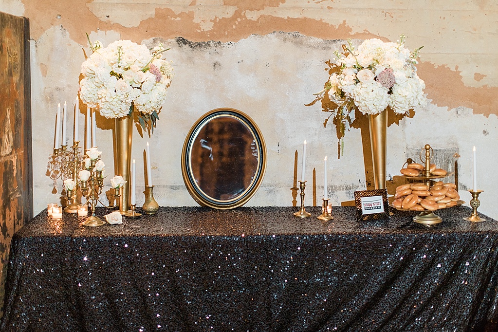 An Art Deco Black Tie Wedding at The Ingenhuett On High in Comfort Texas Featuring a Bentley Vintage Car and Blush Wedding Dress 0133