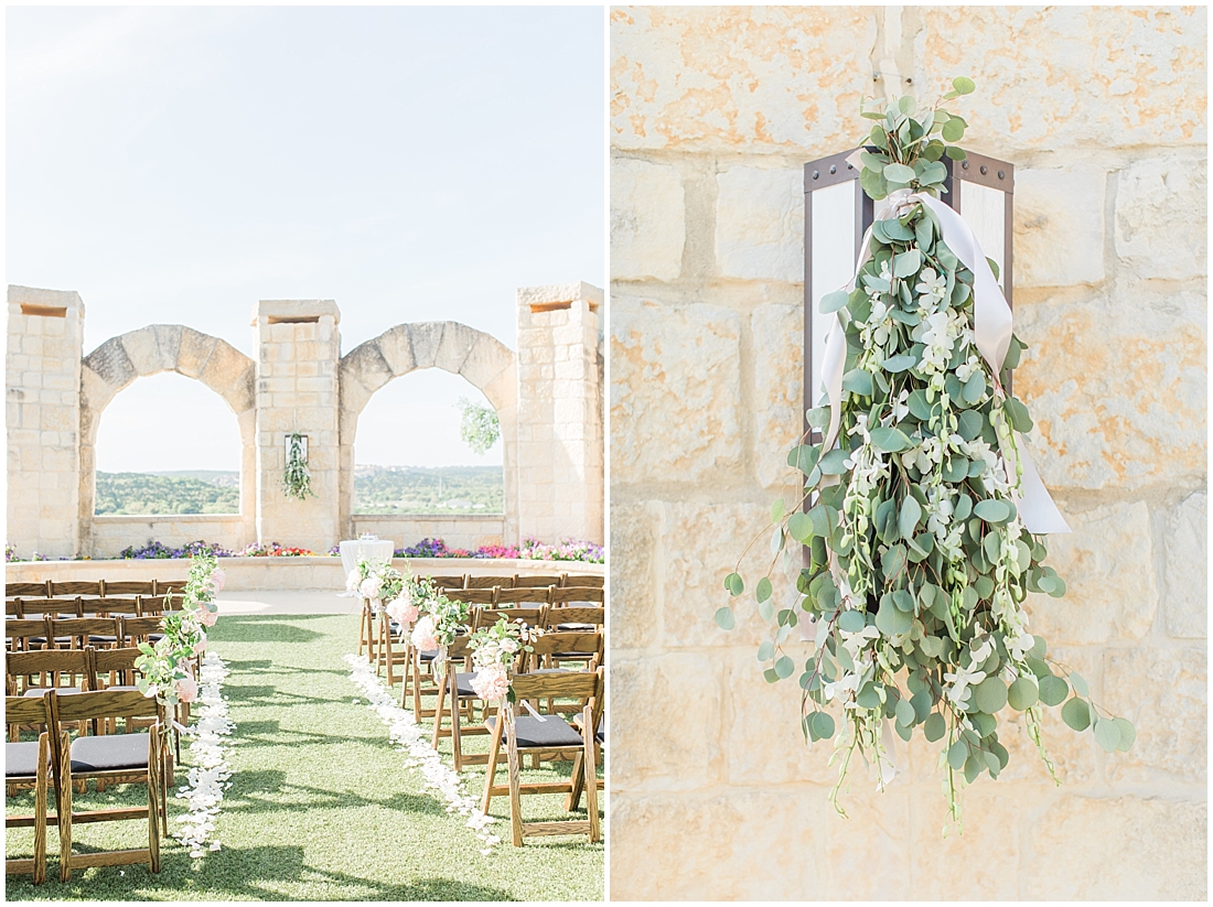 A Classic Minimalist Blush and gold greenery wedding at La Cantera Resort and Spa in San Antonio Texas 0041