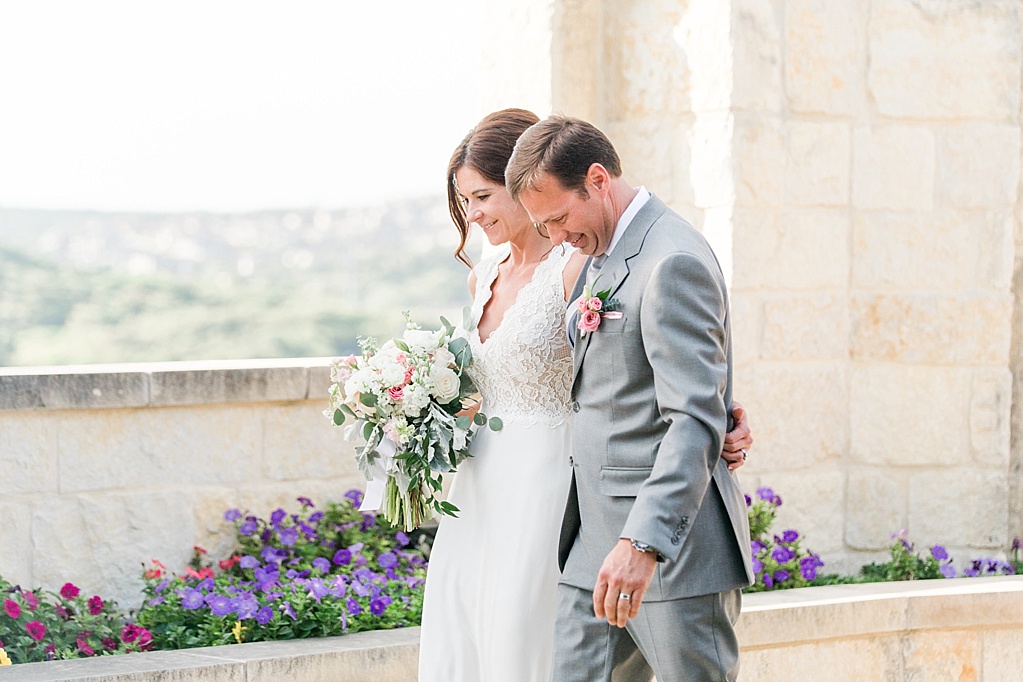 A Classic Minimalist Blush and gold greenery wedding at La Cantera Resort and Spa in San Antonio Texas 0060