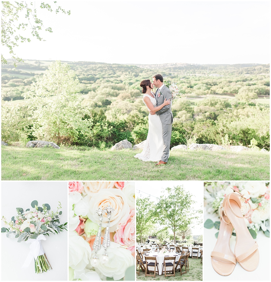 A Classic Minimalist Blush and gold greenery wedding at La Cantera Resort and Spa in San Antonio Texas 0107