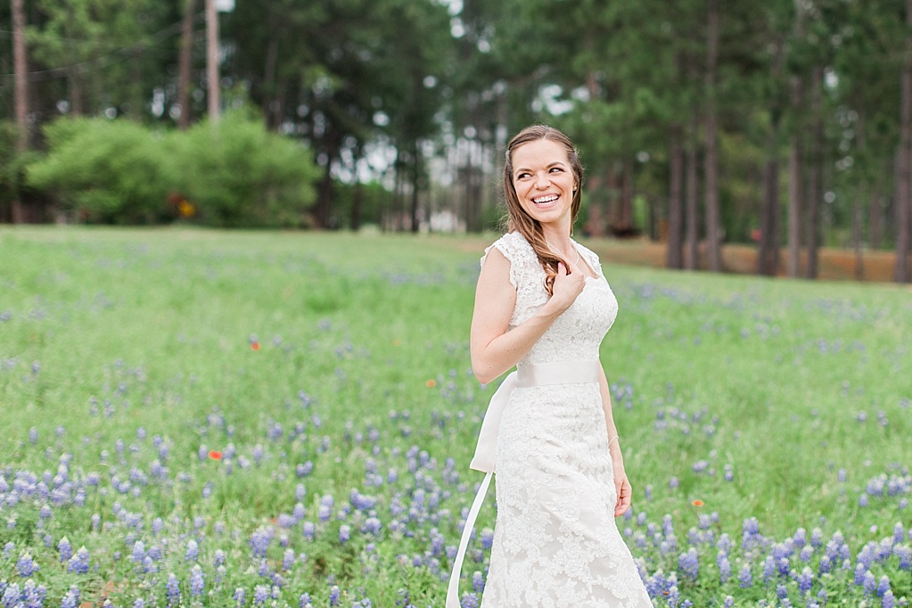 Bluebonnet bridal photos in Fredericksburg Texas 0005