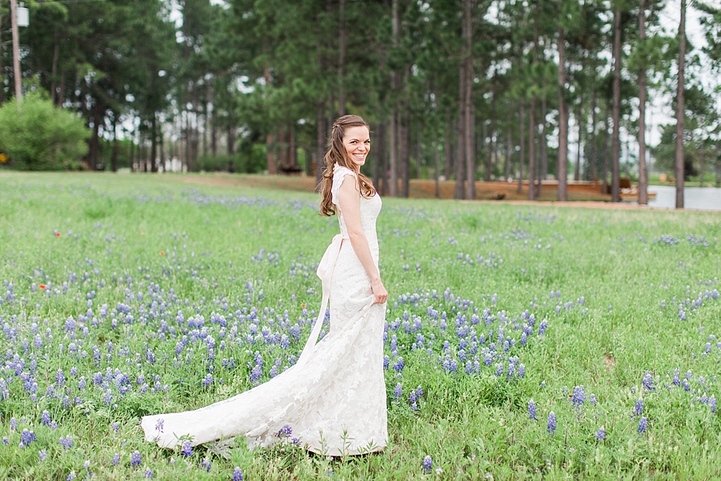 Bluebonnet bridal photos in Fredericksburg Texas 0016