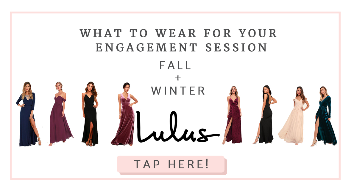 what to wear for engagement photos fall