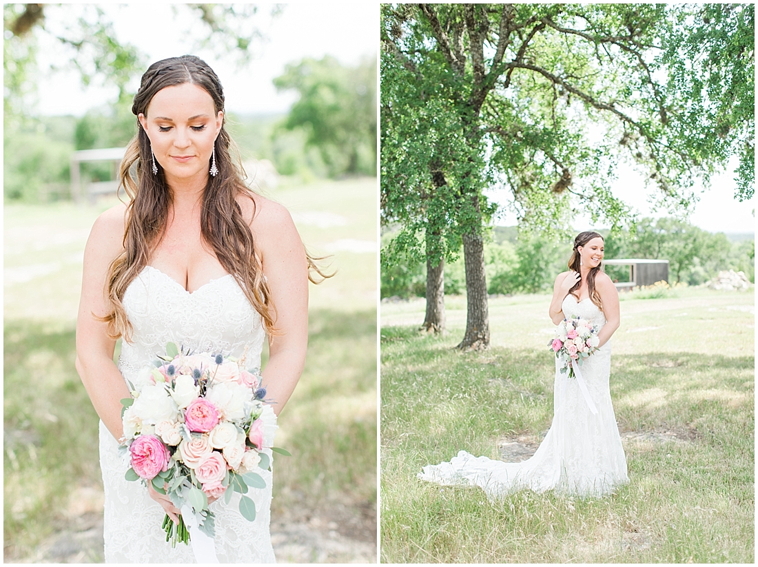 A pink and teal Summer wedding at CW Hill Country Ranch 0029