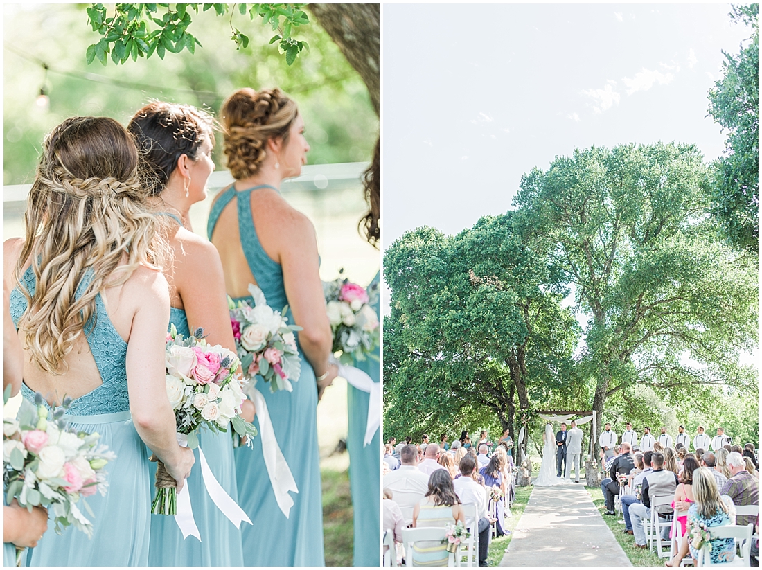 A pink and teal Summer wedding at CW Hill Country Ranch 0051