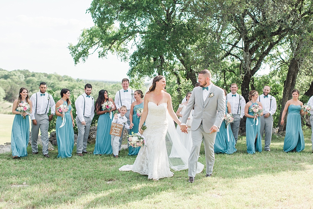 A pink and teal Summer wedding at CW Hill Country Ranch 0065