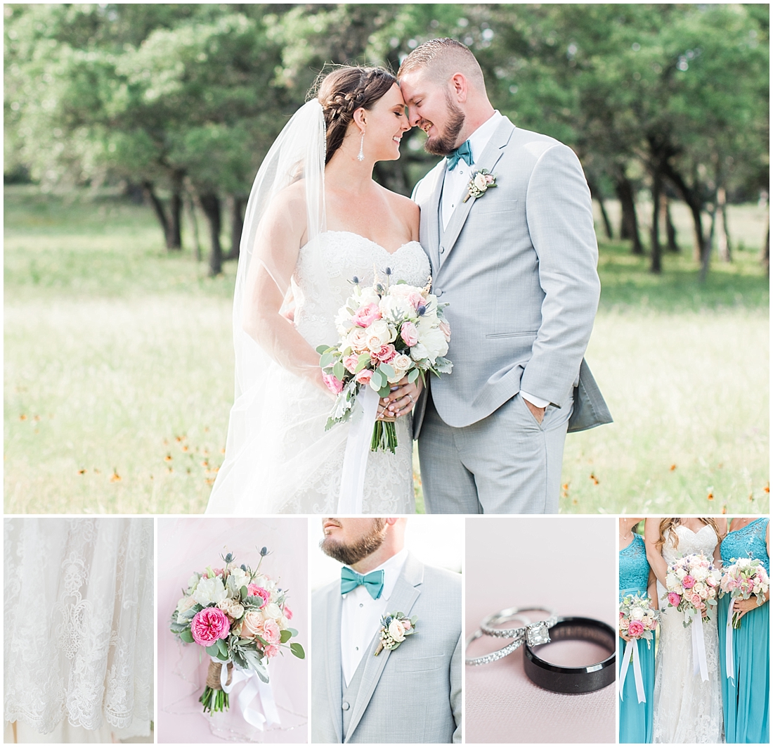 A pink and teal Summer wedding at CW Hill Country Ranch 0132