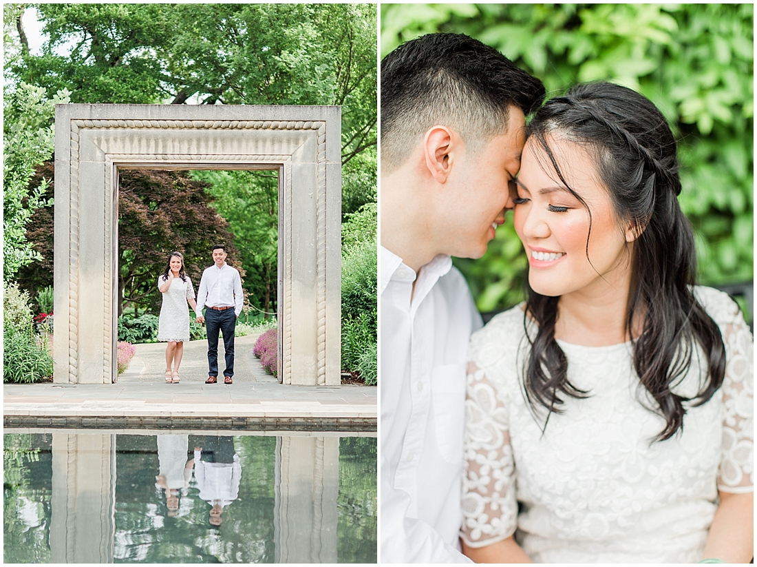 An Elegant Spring Engagement Session at the Dallas Arboretum and Botanical Gardens by Allison Jeffers Wedding Photography 0003