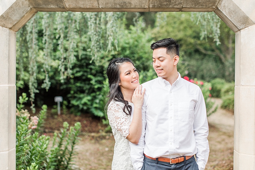An Elegant Spring Engagement Session at the Dallas Arboretum and Botanical Gardens by Allison Jeffers Wedding Photography 0005