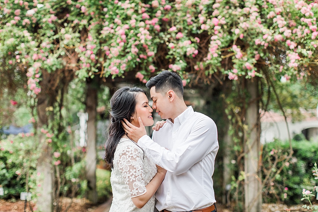 An Elegant Spring Engagement Session at the Dallas Arboretum and Botanical Gardens by Allison Jeffers Wedding Photography 0014