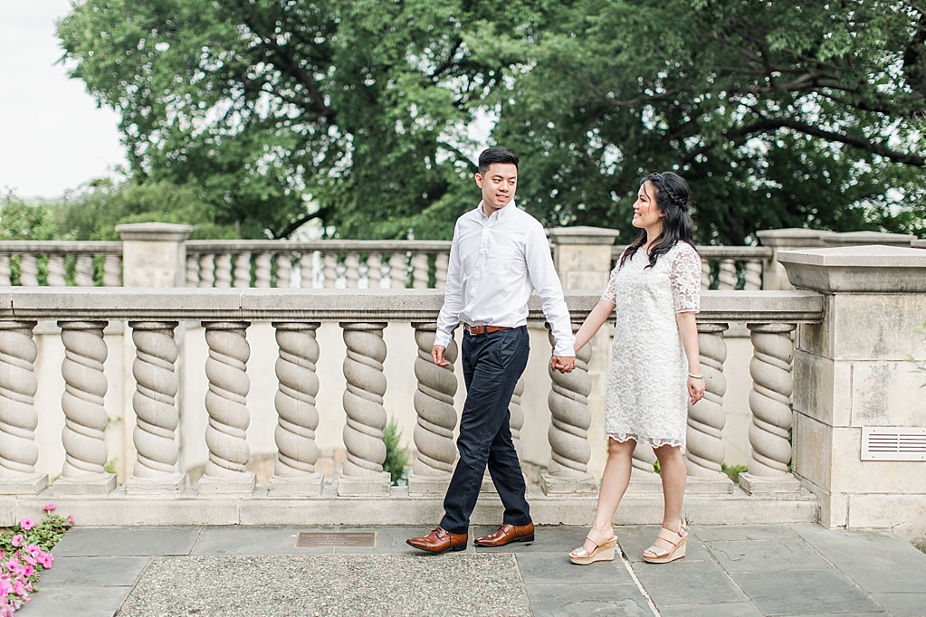 An Elegant Spring Engagement Session at the Dallas Arboretum and Botanical Gardens by Allison Jeffers Wedding Photography 0020