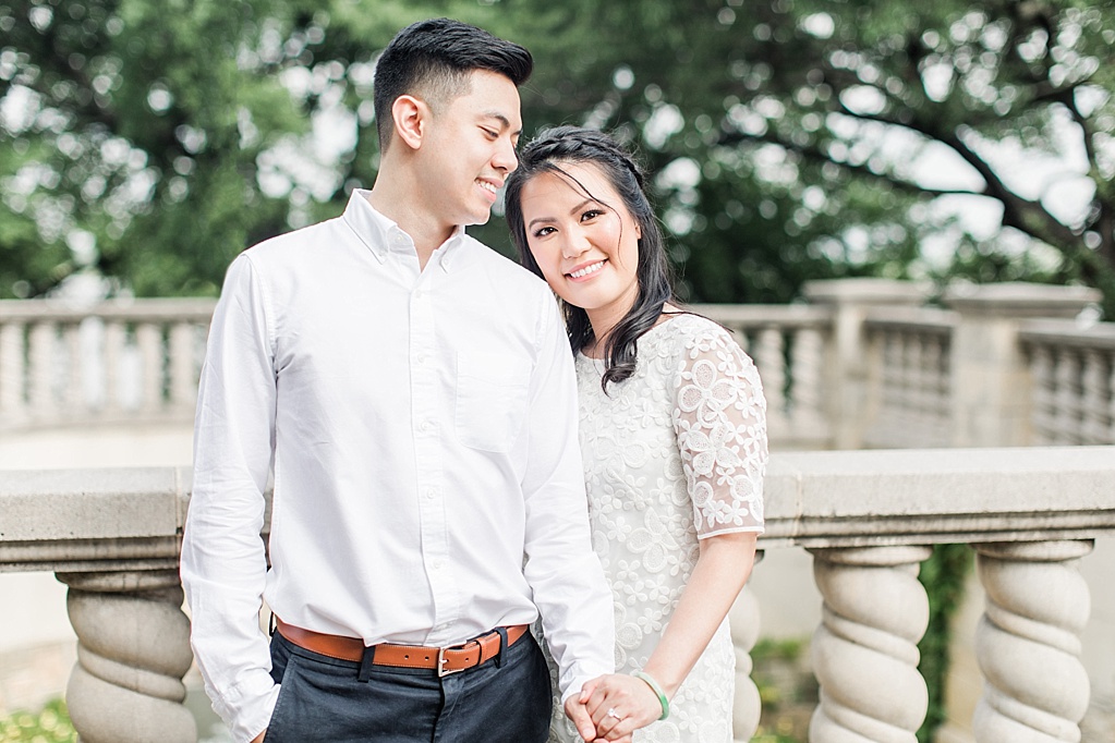 An Elegant Spring Engagement Session at the Dallas Arboretum and Botanical Gardens by Allison Jeffers Wedding Photography 0021