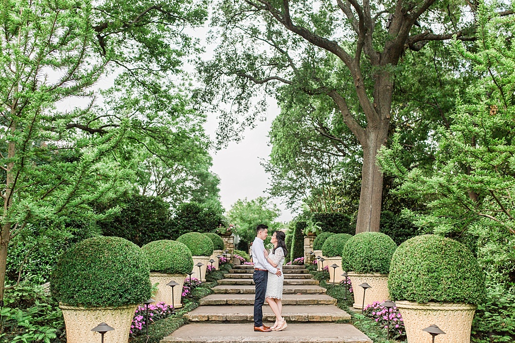 An Elegant Spring Engagement Session at the Dallas Arboretum and Botanical Gardens by Allison Jeffers Wedding Photography 0022