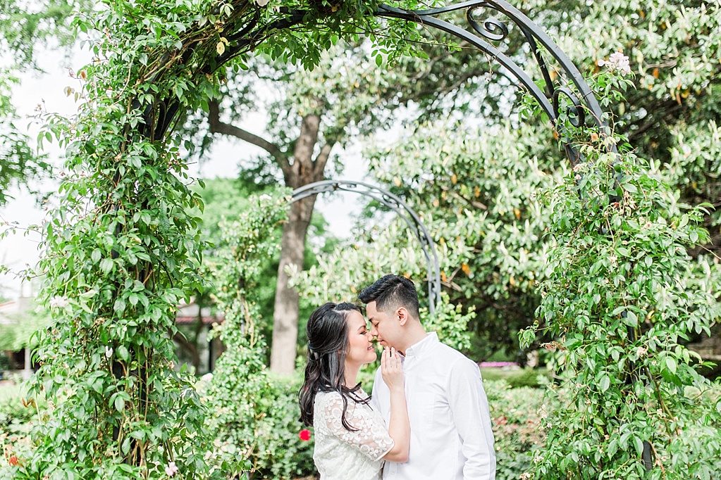 An Elegant Spring Engagement Session at the Dallas Arboretum and Botanical Gardens by Allison Jeffers Wedding Photography 0023