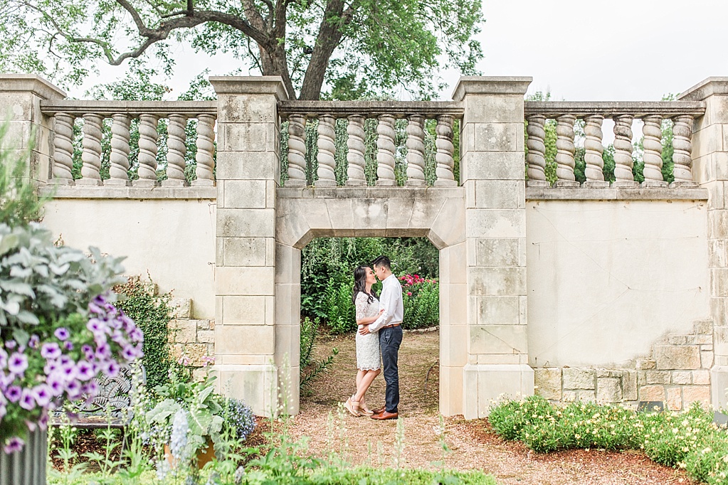 An Elegant Spring Engagement Session at the Dallas Arboretum and Botanical Gardens by Allison Jeffers Wedding Photography 0025