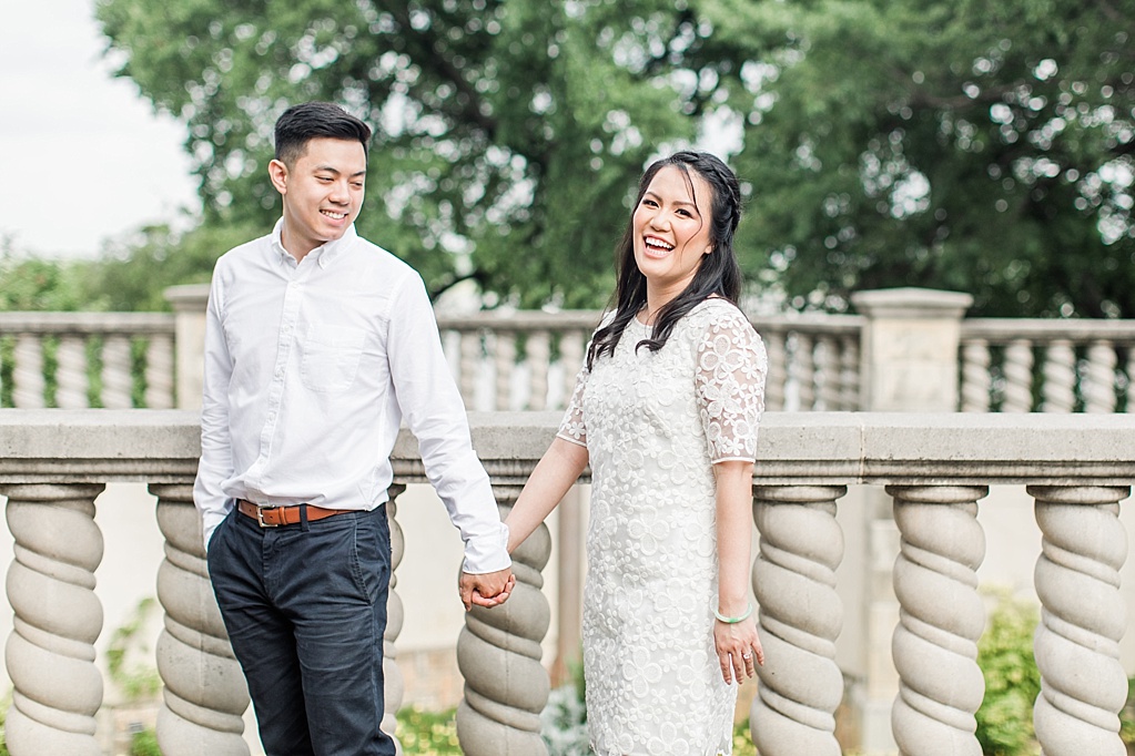 An Elegant Spring Engagement Session at the Dallas Arboretum and Botanical Gardens by Allison Jeffers Wedding Photography 0037