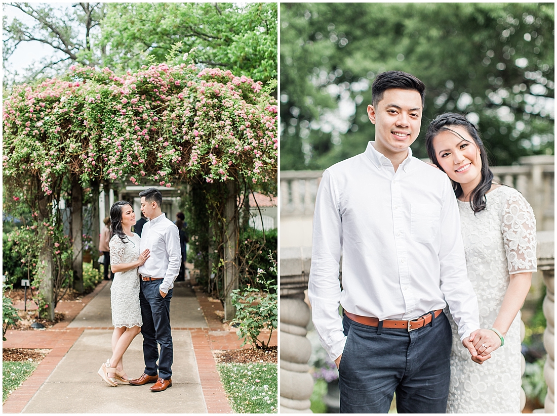 An Elegant Spring Engagement Session at the Dallas Arboretum and Botanical Gardens by Allison Jeffers Wedding Photography 0038
