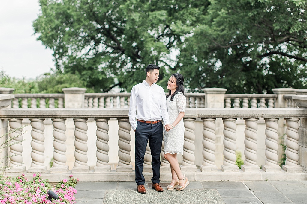 An Elegant Spring Engagement Session at the Dallas Arboretum and Botanical Gardens by Allison Jeffers Wedding Photography 0045