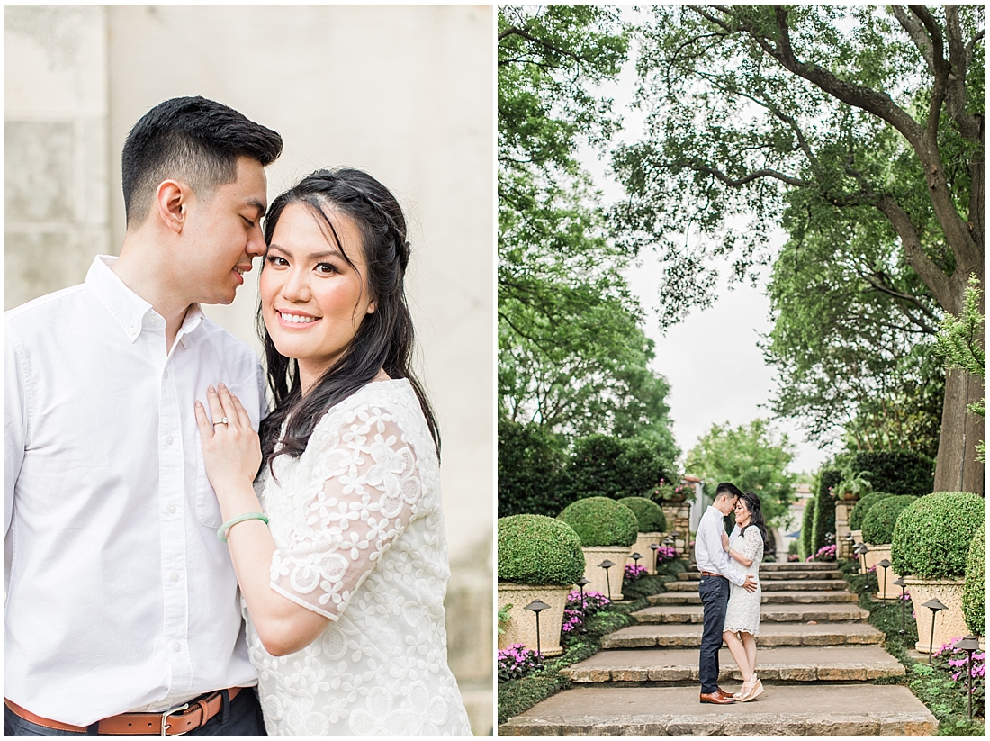 An Elegant Spring Engagement Session at the Dallas Arboretum and Botanical Gardens by Allison Jeffers Wedding Photography 0046