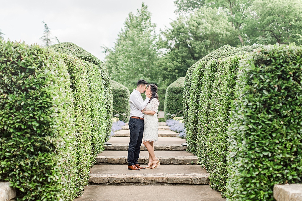 An Elegant Spring Engagement Session at the Dallas Arboretum and Botanical Gardens by Allison Jeffers Wedding Photography 0048