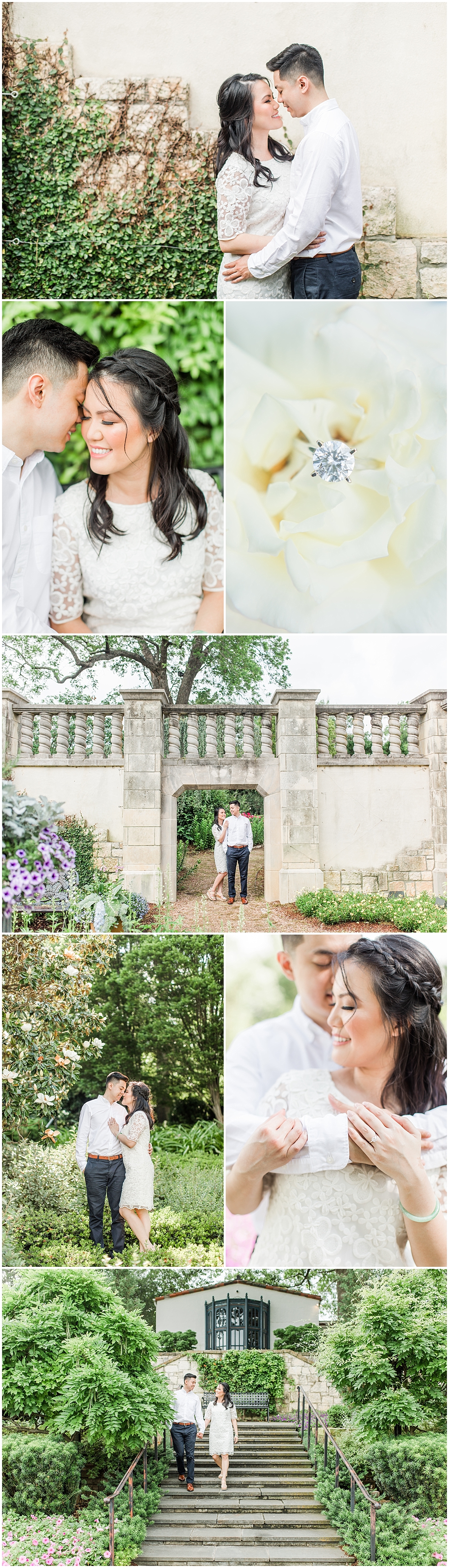 An Elegant Spring Engagement Session at the Dallas Arboretum and Botanical Gardens by Allison Jeffers Wedding Photography 0062