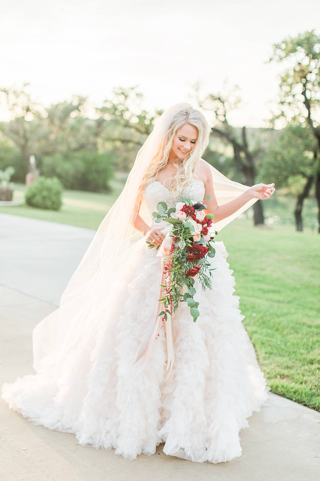 A Classic Bridal Session at Turtle Creek Olive Grove Wedding Venue in Kerrville, Texas 0016