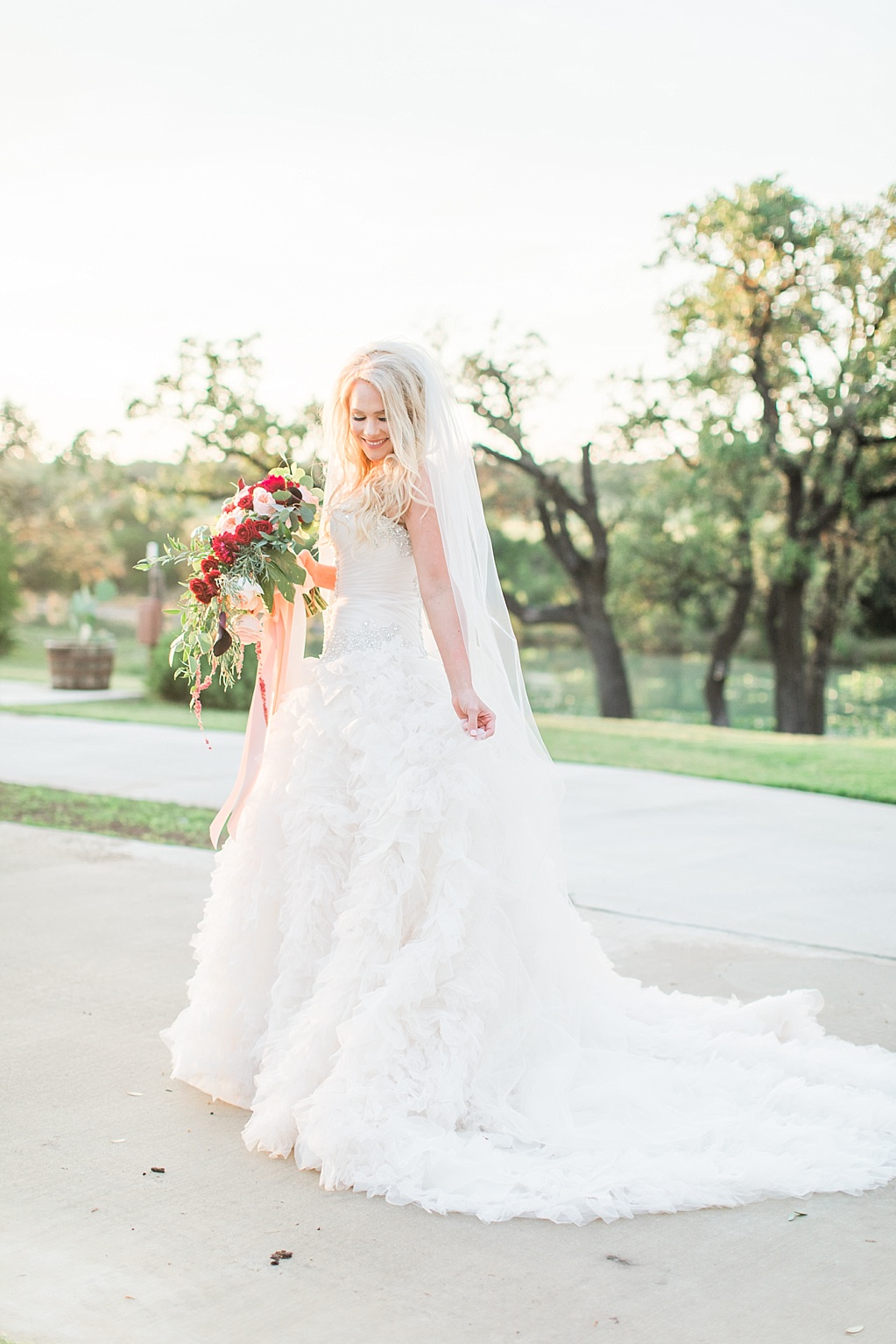A Classic Bridal Session at Turtle Creek Olive Grove Wedding Venue in Kerrville, Texas 0021