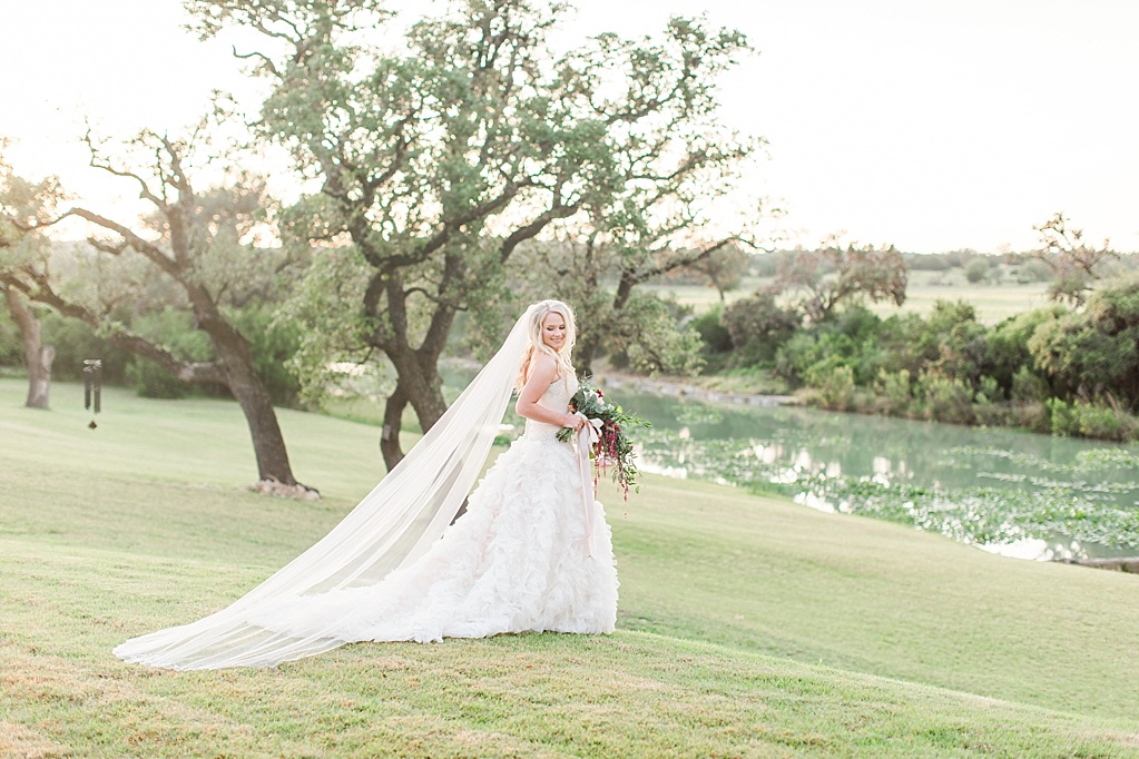 A Classic Bridal Session at Turtle Creek Olive Grove Wedding Venue in Kerrville, Texas 0025