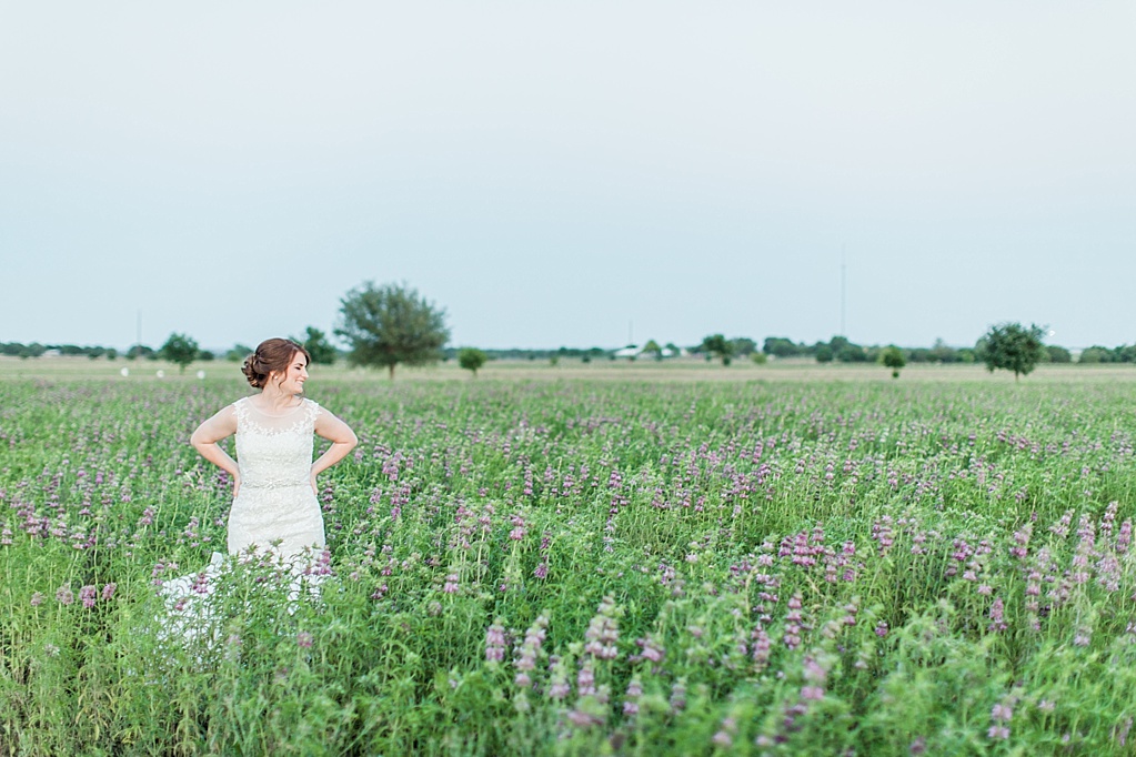A Spring Bridal Session at The Wildseed Farm in Fredericksburg Texas on Highway 290 by Allison Jeffers Photography 0021