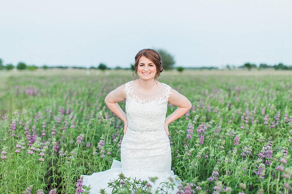 A Spring Bridal Session at The Wildseed Farm in Fredericksburg Texas on Highway 290 by Allison Jeffers Photography 0022