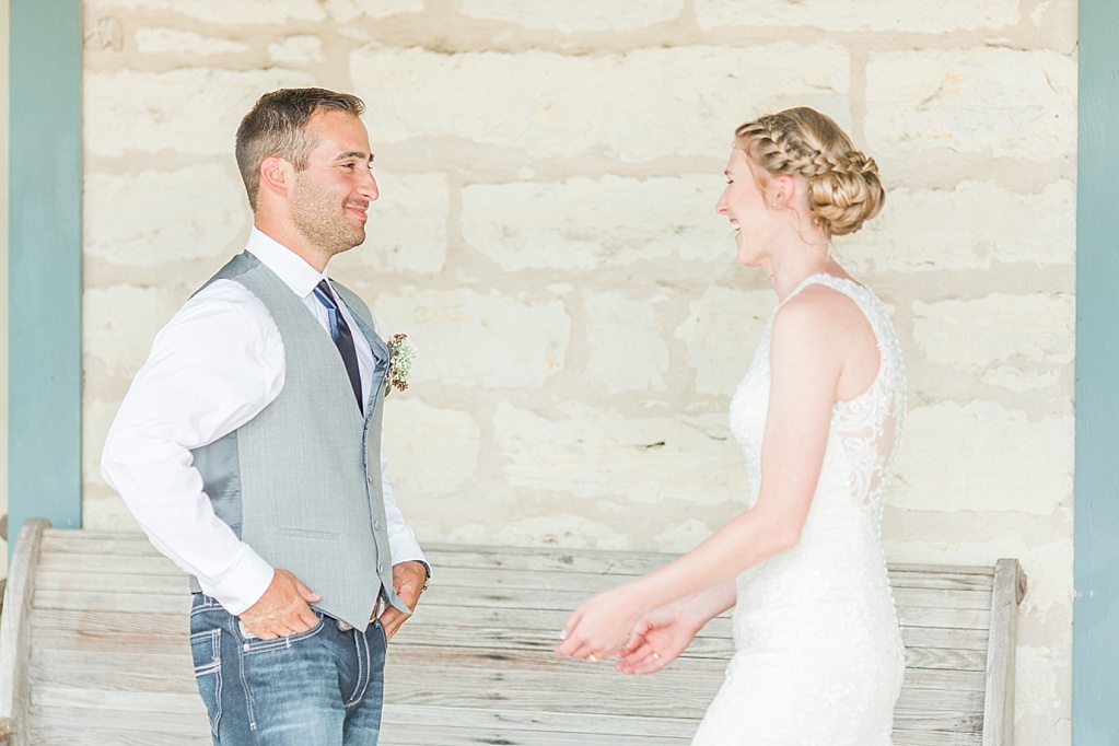 A fun summer wedding at Don Strange Ranch in Boerne Texas by Allison Jeffers Photography 0018