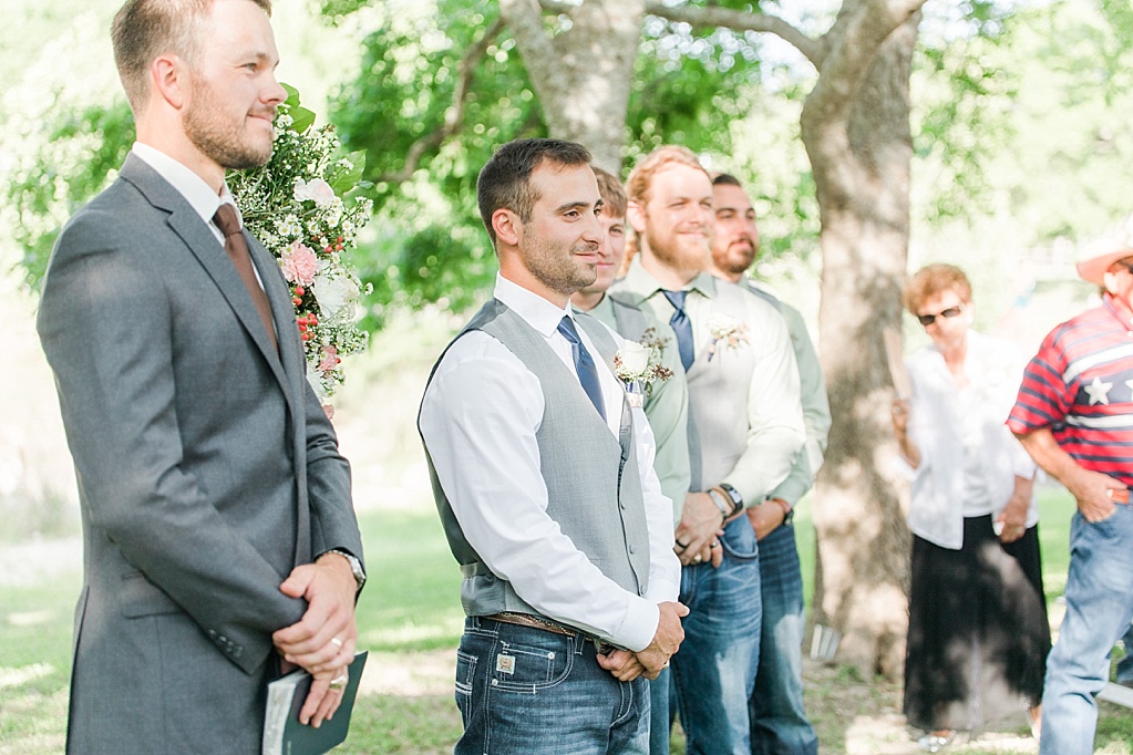 A fun summer wedding at Don Strange Ranch in Boerne Texas by Allison Jeffers Photography 0046