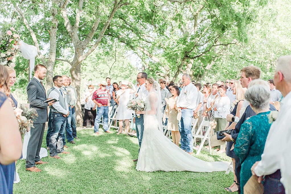 A fun summer wedding at Don Strange Ranch in Boerne Texas by Allison Jeffers Photography 0047