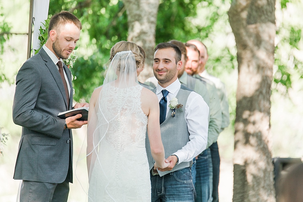 A fun summer wedding at Don Strange Ranch in Boerne Texas by Allison Jeffers Photography 0055