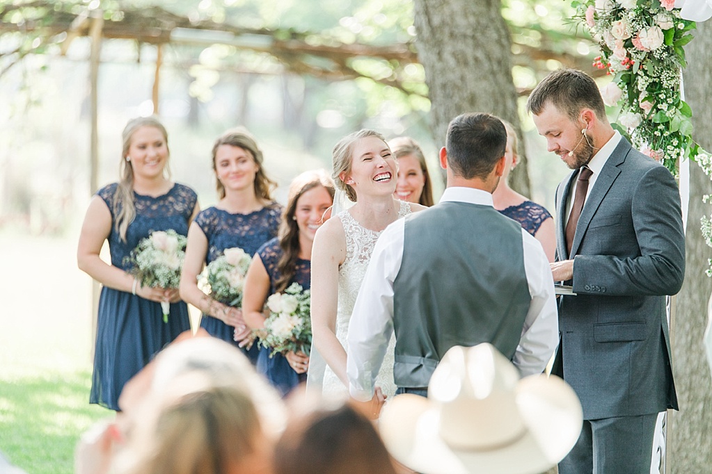 A fun summer wedding at Don Strange Ranch in Boerne Texas by Allison Jeffers Photography 0057