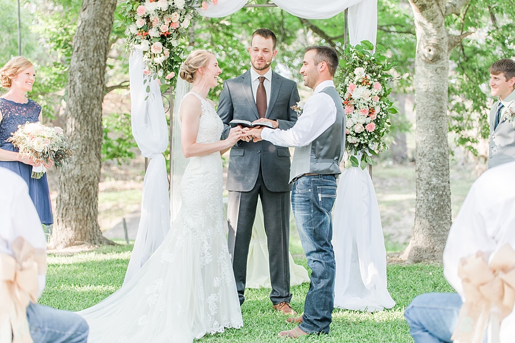 A fun summer wedding at Don Strange Ranch in Boerne Texas by Allison Jeffers Photography 0059