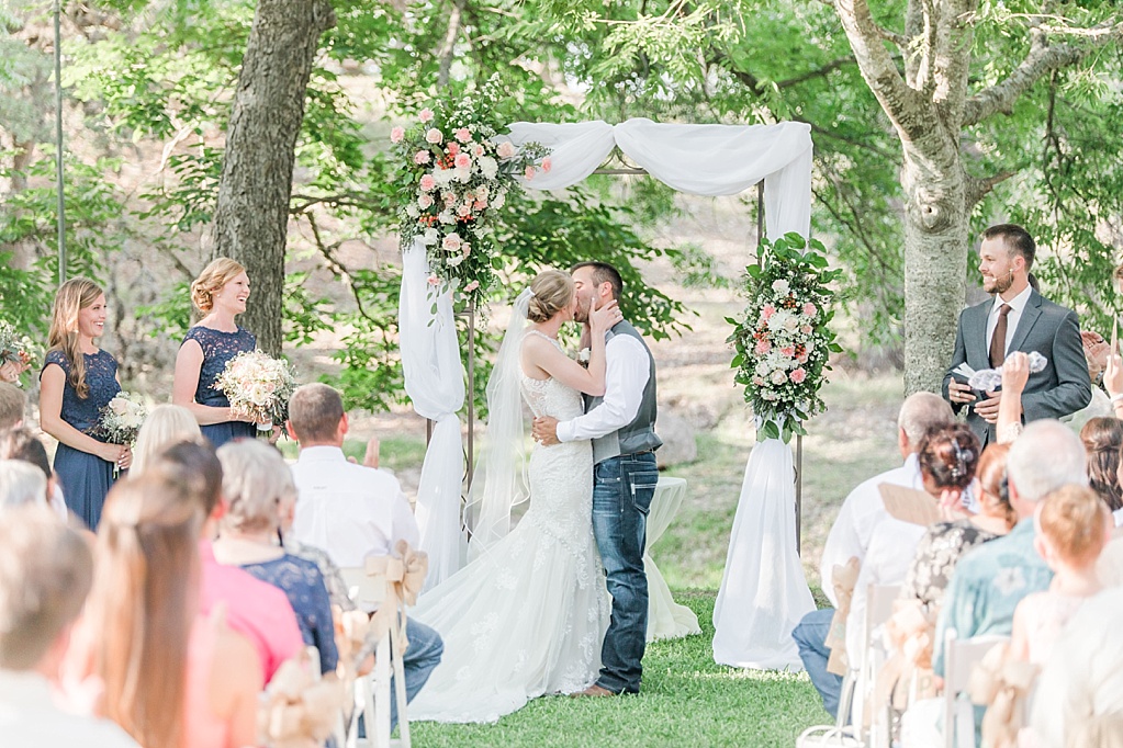 A fun summer wedding at Don Strange Ranch in Boerne Texas by Allison Jeffers Photography 0062