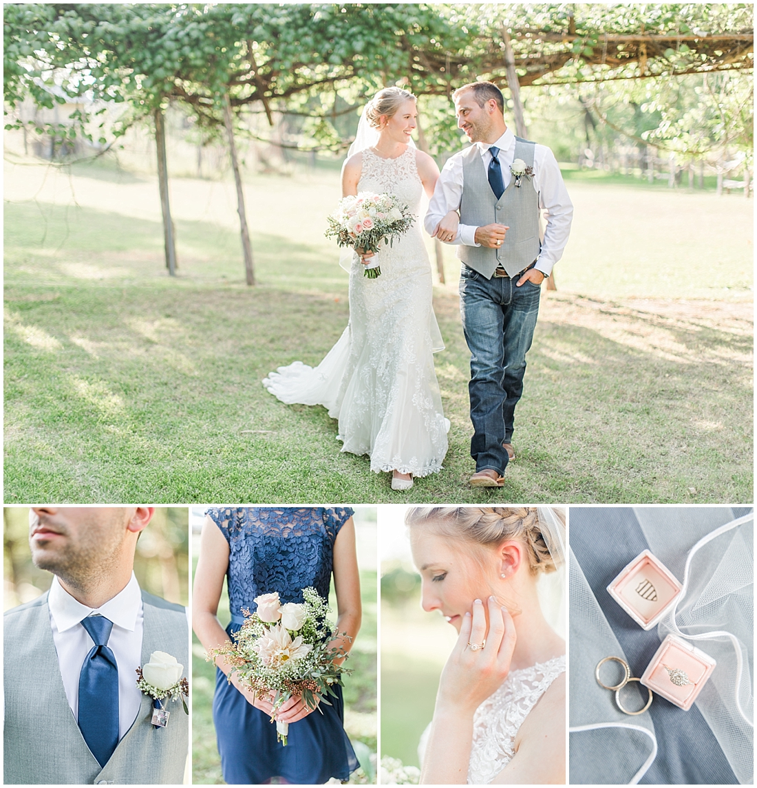 A fun summer wedding at Don Strange Ranch in Boerne Texas by Allison Jeffers Photography 0120