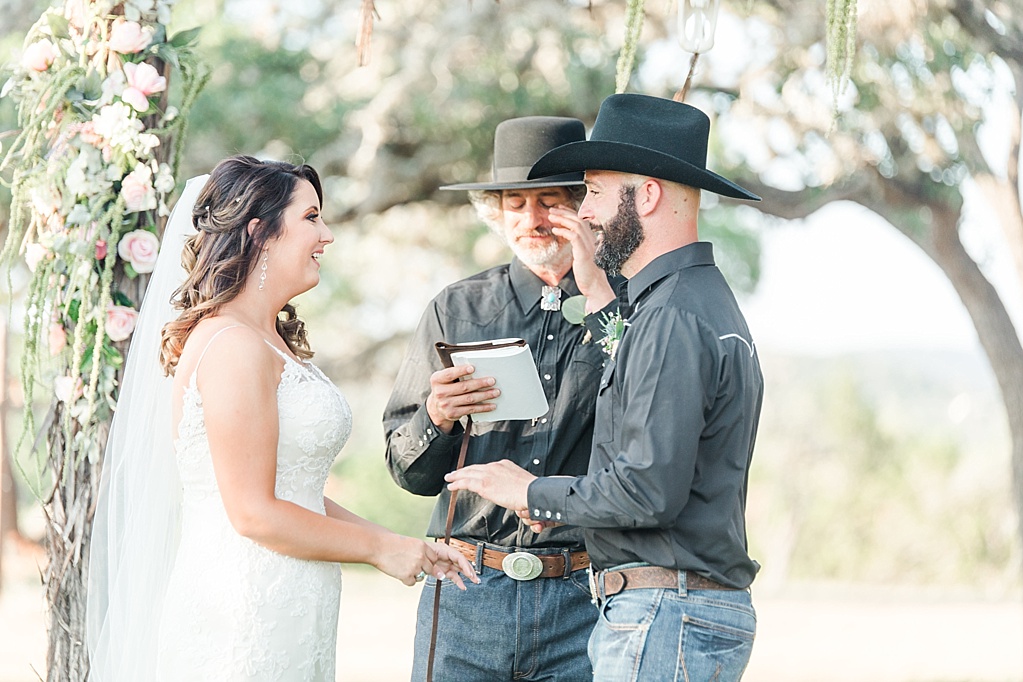 A lavender + blush summer wedding at a private ranch in Bandera Texas by Allison Jeffers Photography 0059