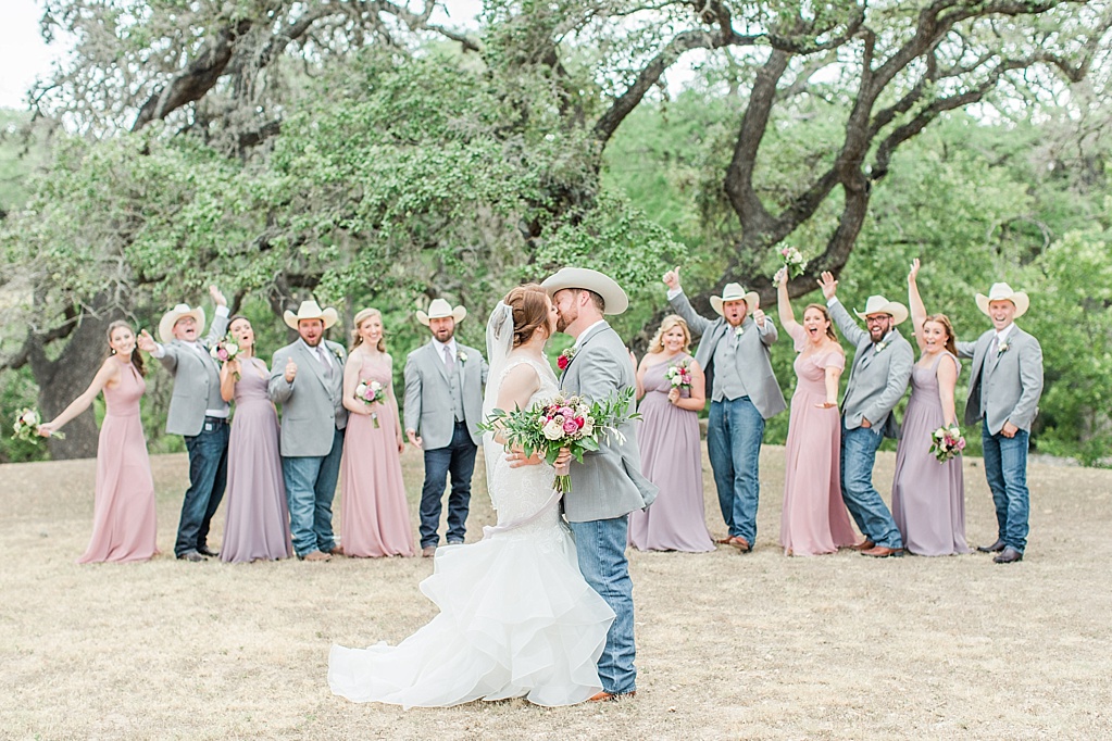 A misty purple and dusty rose Summer Wedding at Sisterdale Dancehall in Boerne Texas 0039