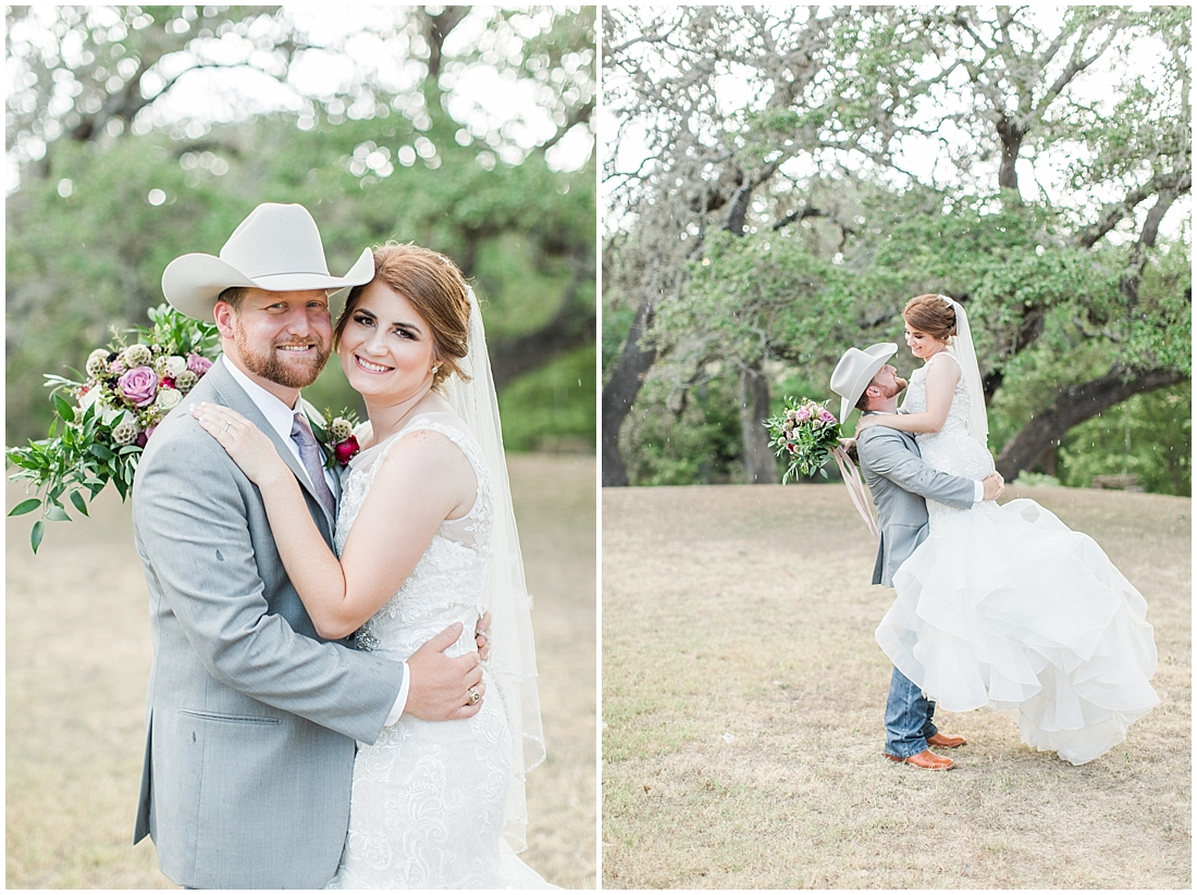 A misty purple and dusty rose Summer Wedding at Sisterdale Dancehall in Boerne Texas 0062