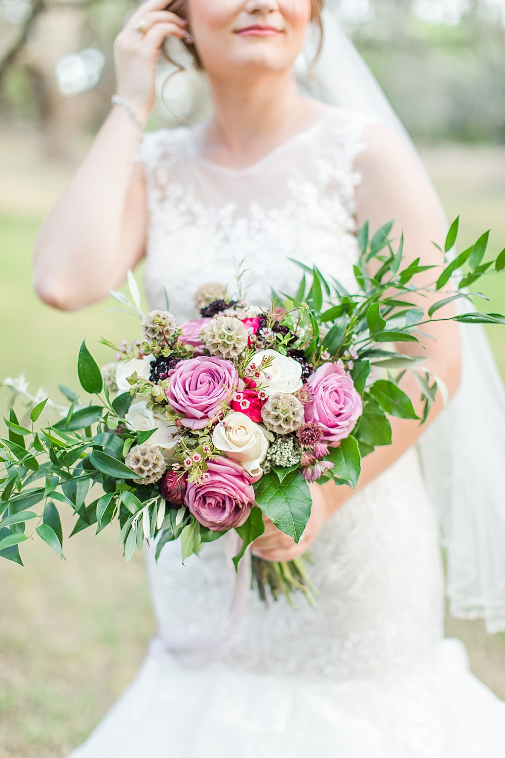A misty purple and dusty rose Summer Wedding at Sisterdale Dancehall in Boerne Texas 0077