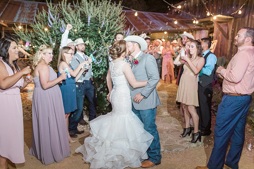 A misty purple and dusty rose Summer Wedding at Sisterdale Dancehall in Boerne Texas 0100