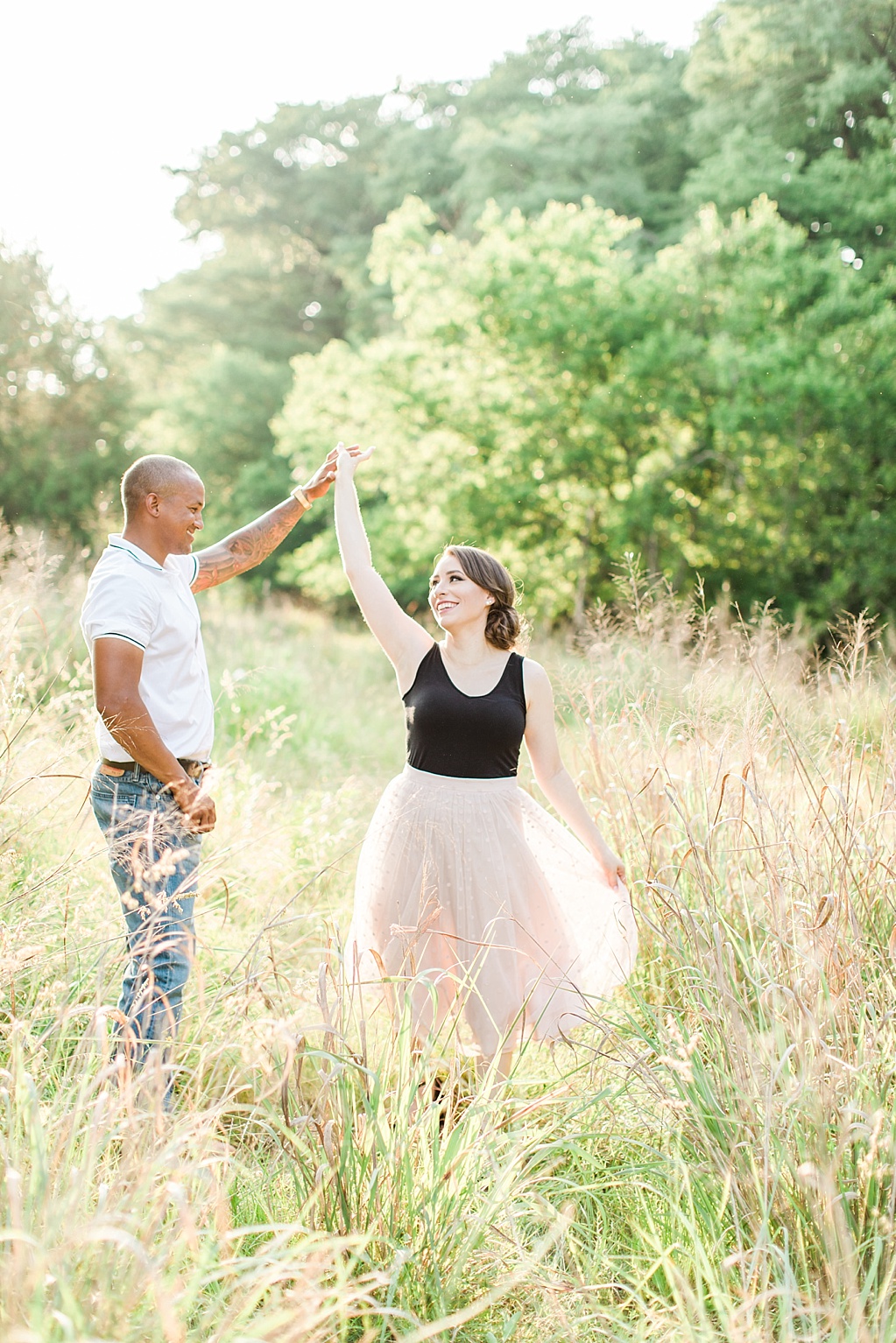 A summer engagement session at Cibolo Nature Center in Boerne, Texas 0025