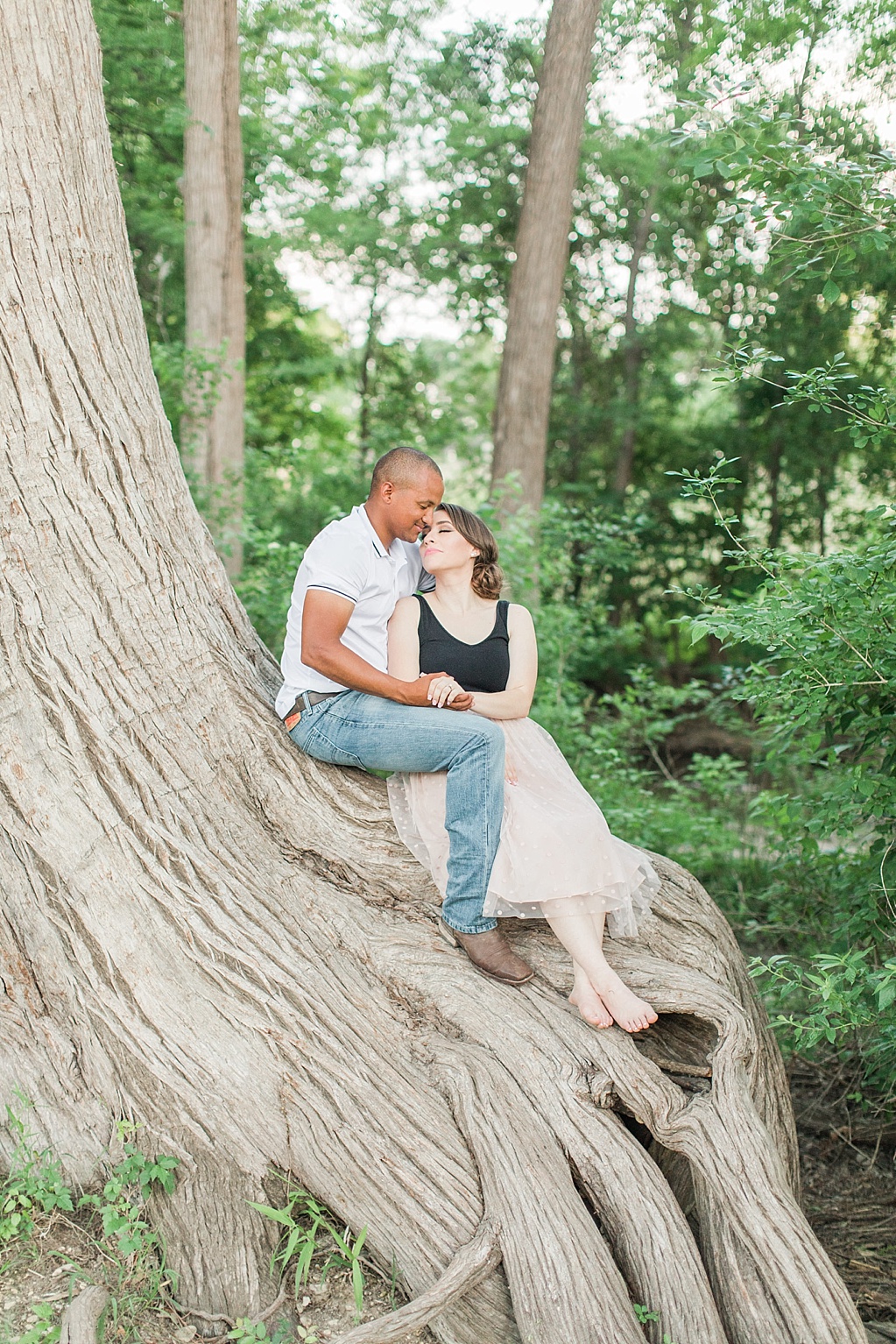 A summer engagement session at Cibolo Nature Center in Boerne, Texas 0042