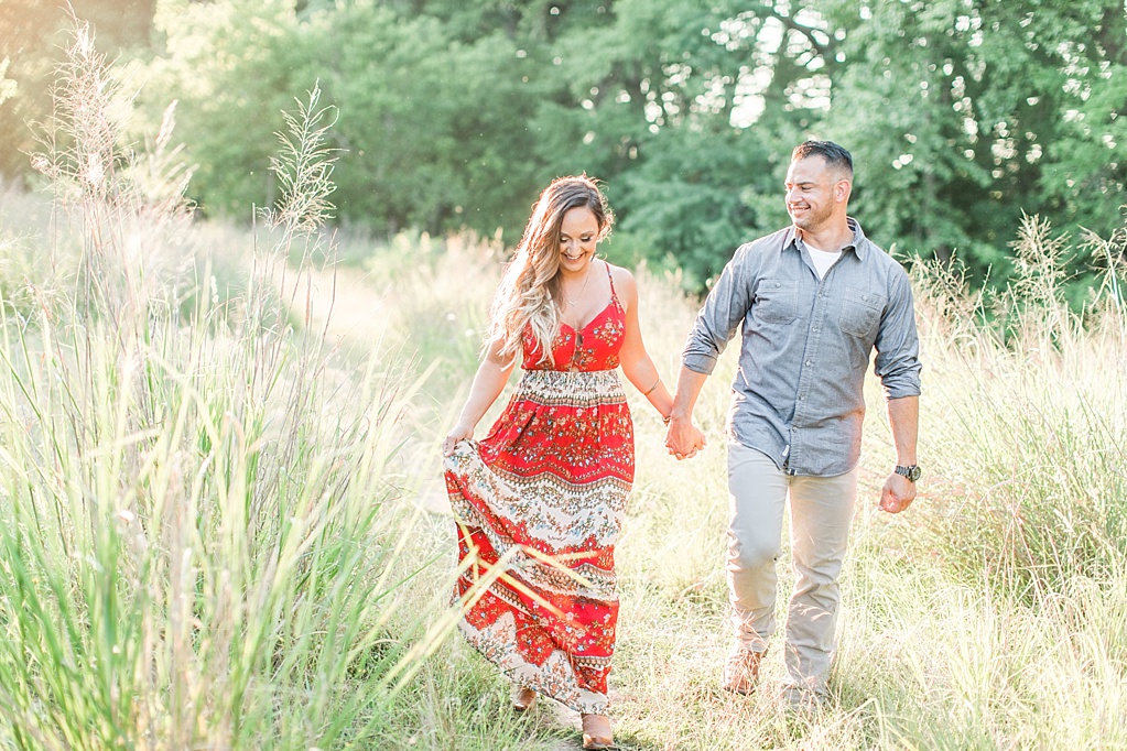 summer engagement photos at Cibolo Nature Center in Boerne, Texas 0005
